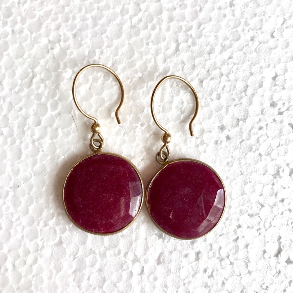 Ruby Earrings - image 1